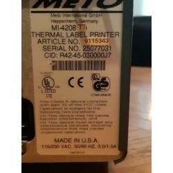 Meto mi4 Labelprinter