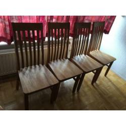 4 stoelen te koop