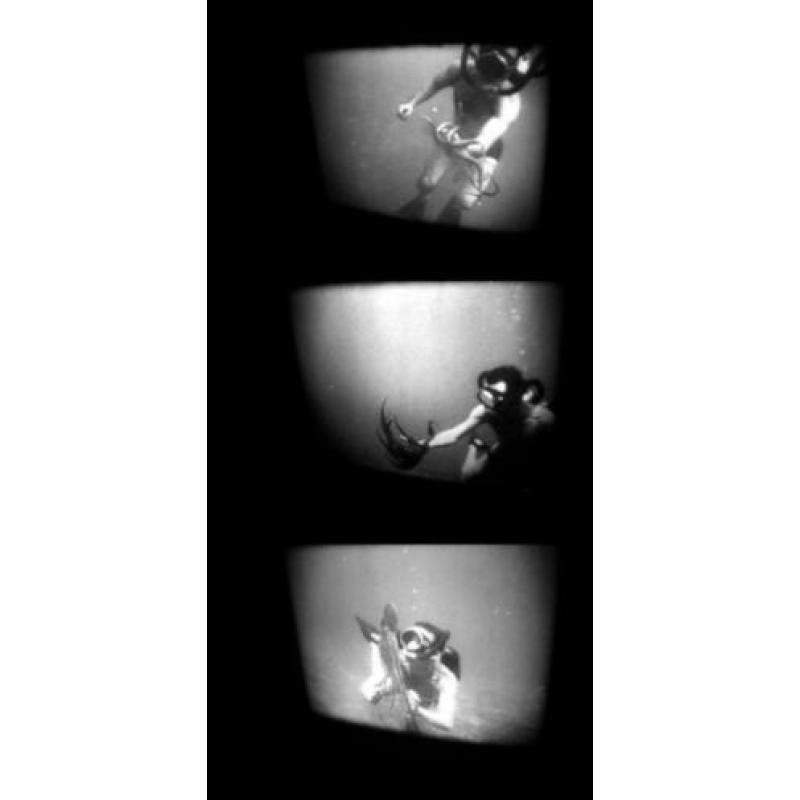 x 16mm film Rog en de Octopus - silent zw/w - 30mtr