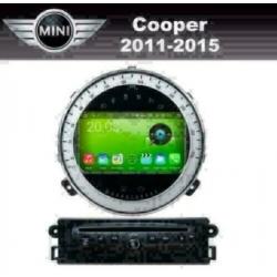 Mini Cooper radio navigatie android 8.0 wifi dab+ carkit usb