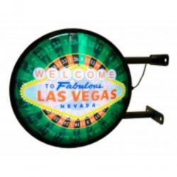 Las Vegas welcome to Fabulous nevada globe USA reclame lamp