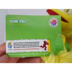 123 Sesame Street Big Bird 2014 pluche nieuw 48 cm