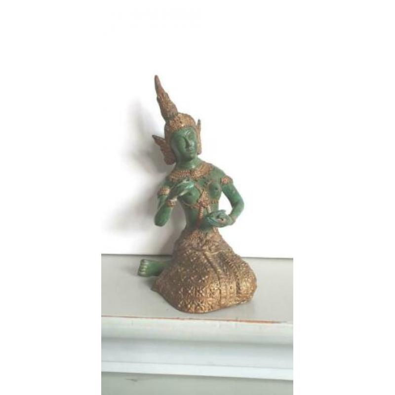 Oud brons beeld Bali Indonesie Thailand