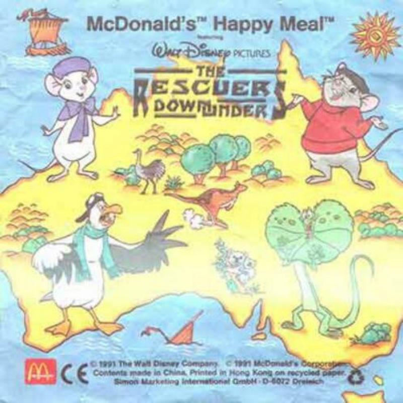 De Reddertjes in Kangoeroeland - Happy Meal - 1991