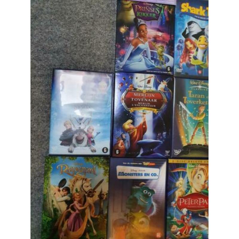 Disney / tekenfilm dvd's