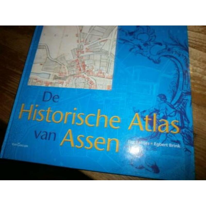 historische atlas van assen veel afb topokaarten