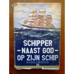 Schipper naast God op zijn schip door D.J. Ruyter 1944