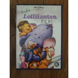 Disney dvd Pooh's lollifanten film