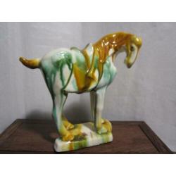 Chinese Tang paard, Tri-color, China.nr.(2775#)