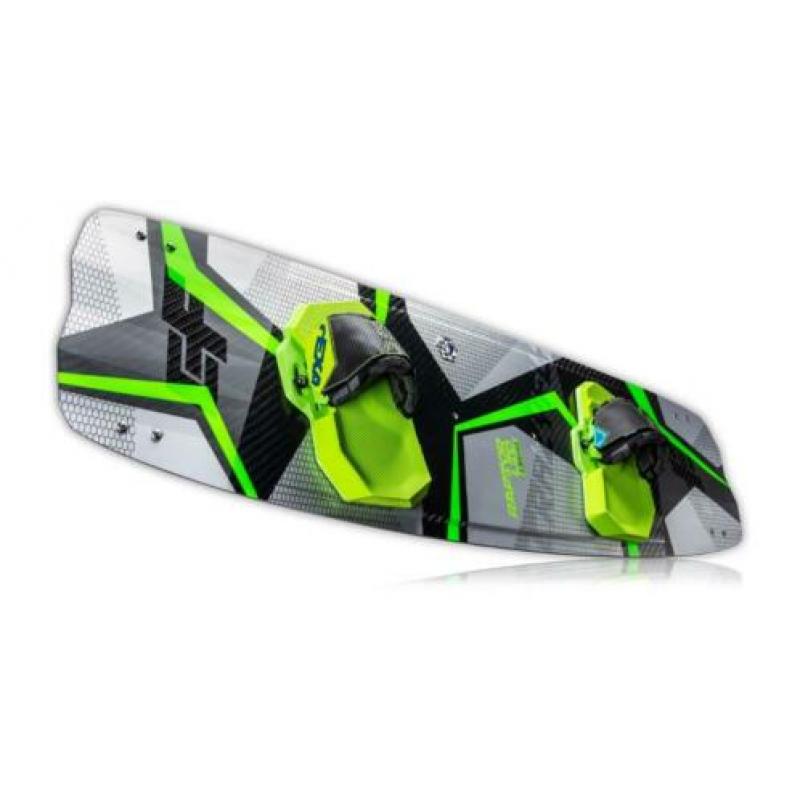 Ultieme Full carbon kiteboard - CrazyFly Raptor LTD Neon 140