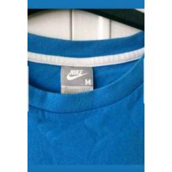 Nike blauw t-shirt