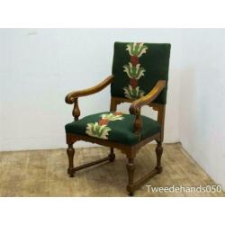 Oude brocante fauteuil 84659