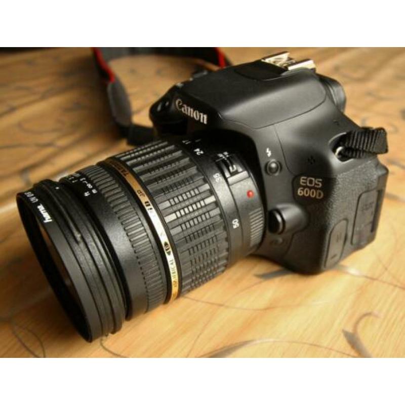 Supermooie Canon EOS 600D met Tamron SP AF 17-50mm F/2.8