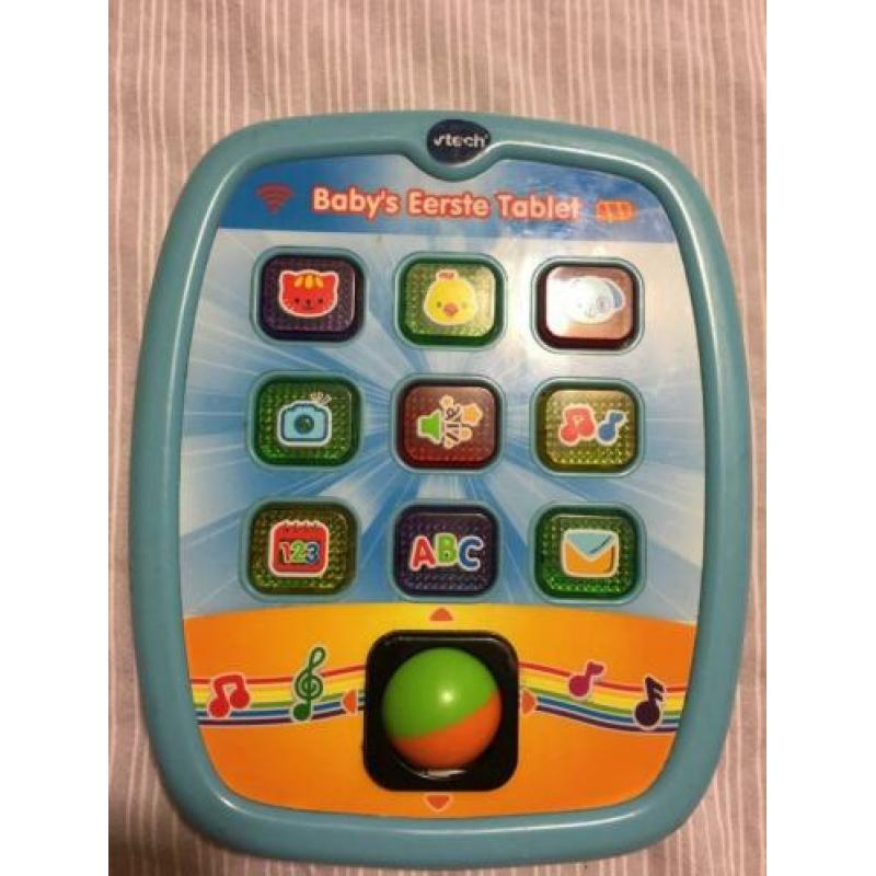 V Tech Baby tablet & afstandsbediening & Vlooien spel