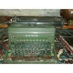 antieke typemachine