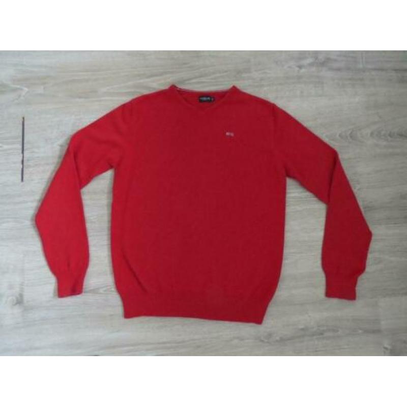 Bijna nieuwe rode trui van Mc Gregor maat 176