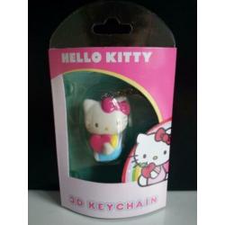 Hello Kitty 3D Sleutelhangers (Nieuw)