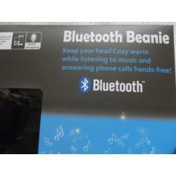 Bluetooth Beanie zwarte muts unisex