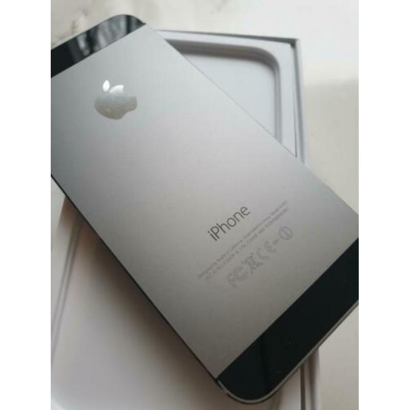 Iphone 5S, met doos, space grey, 16GB