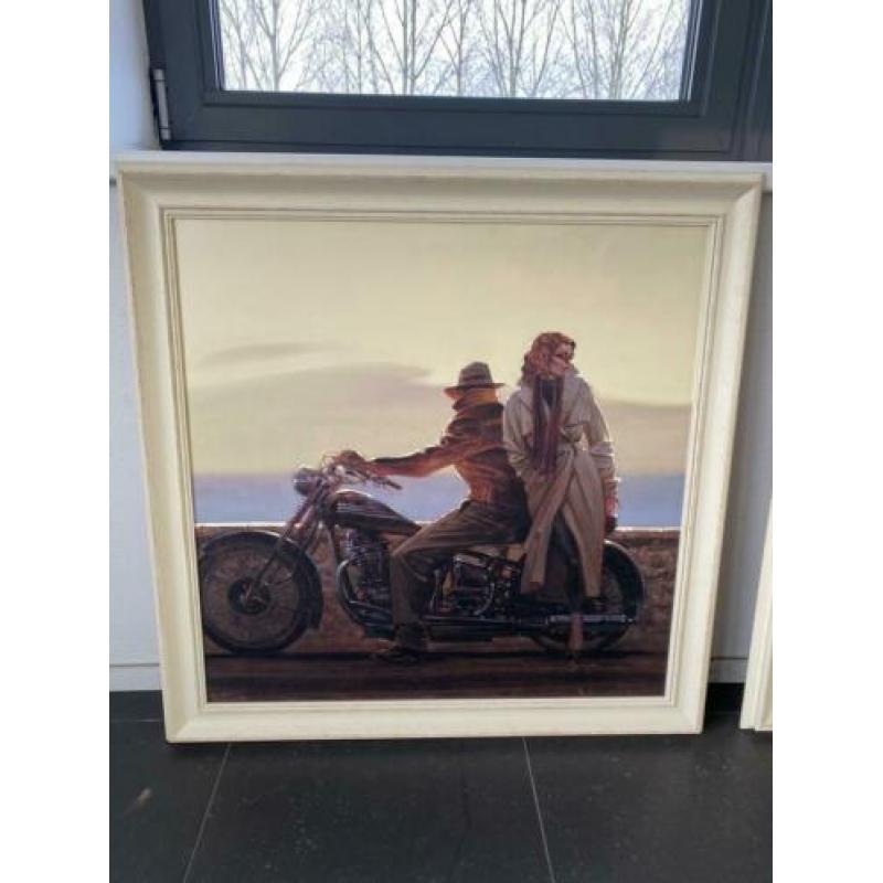 Schilderijen Skyline & Easy Rider