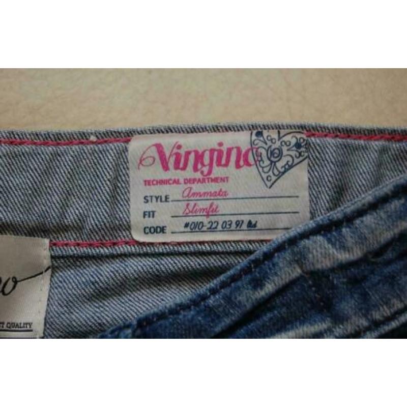 VINGINO skinny jeans ammata slimfit maat 152 spijkerbroek