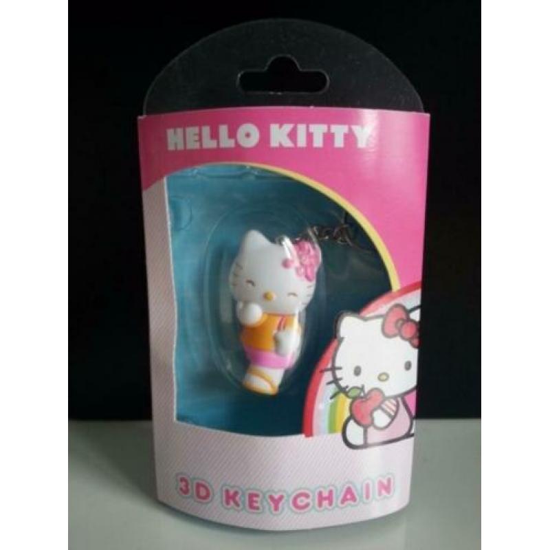Hello Kitty 3D Sleutelhangers (Nieuw)