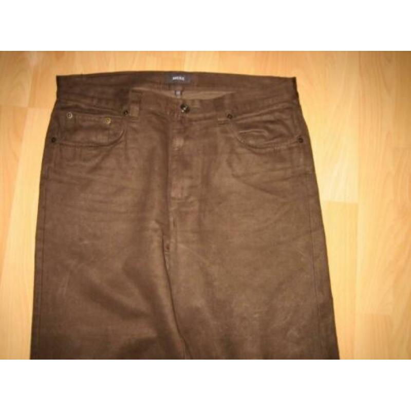 bruine heren pantalon van Mexx, maat 33/l.36. Z.G.A.N.!