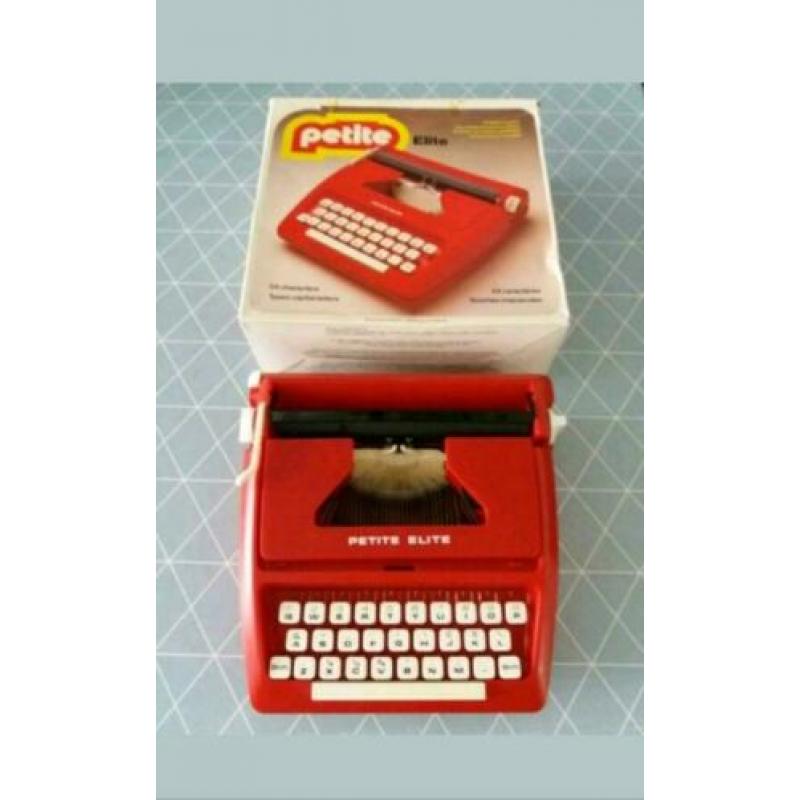 Petite Elite kinder typemachine jaren 80