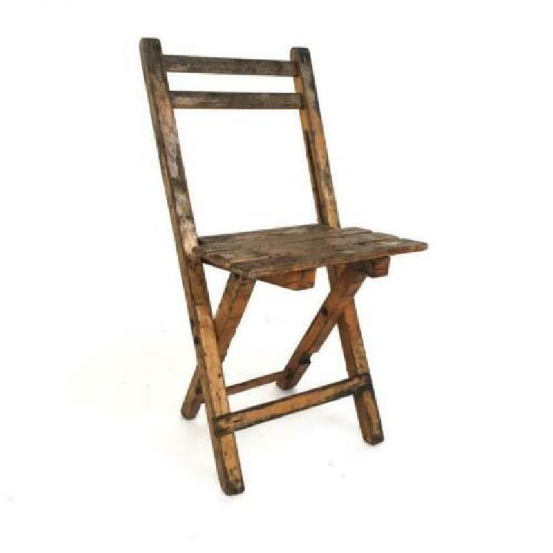 34x Francois Sermijn klapstoelen vintage bistro stoelen 842