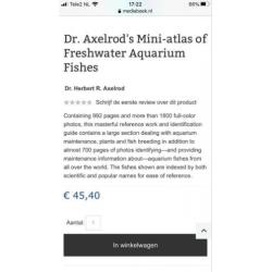 dr. axelrod's atlas of freshwater aquarium fishes