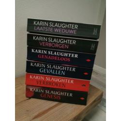 6 boeken Karen Slaughter uit de Georgia-reeks