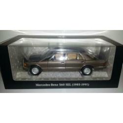 Norev 1:18 Mercedes-Benz 560 SEL (V126) 85-1991 Impala bruin