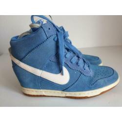 Nike sky dunk hi maat 39 blauw sneakers