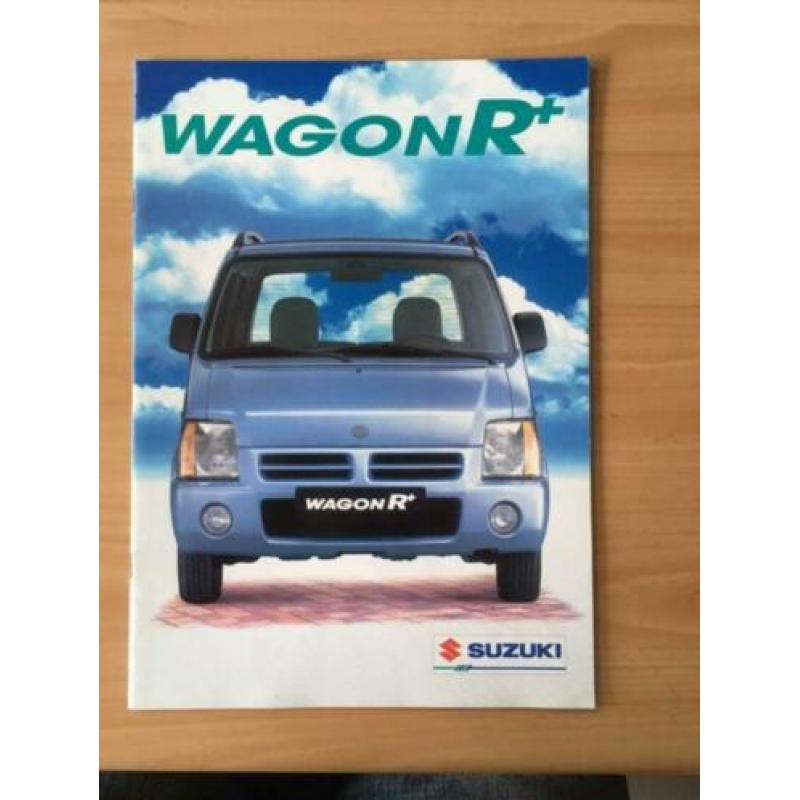 Autofolder/Brochure Suzuki Wagon R + 1999 20 pagina's