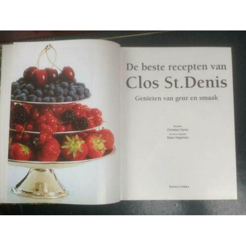 De Beste recepten van Clos St. Denis 1e druk 1999.