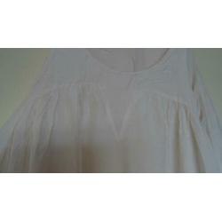 Crème / wit wijd engel jurkje met laagjes H&M Trend maat 36