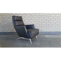 Relax lounge fauteuil leer solo design on stock
