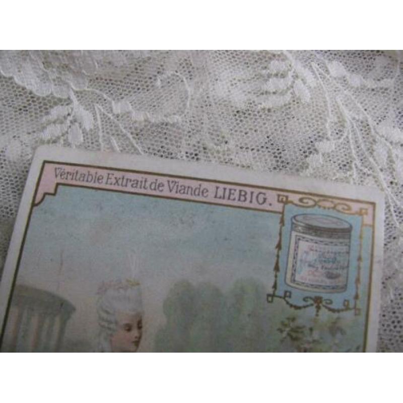 Liebig reclame kaartje - mode 1780