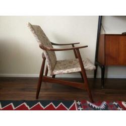 Louis van teeffelen Webe retro vintage fauteuil jaren 50 60