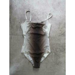 Maryan Mehlhorn badpak zwempak met zijden pareo maat 42 C