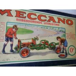 Meccano aanvullingsdoosje uit de jaren '30