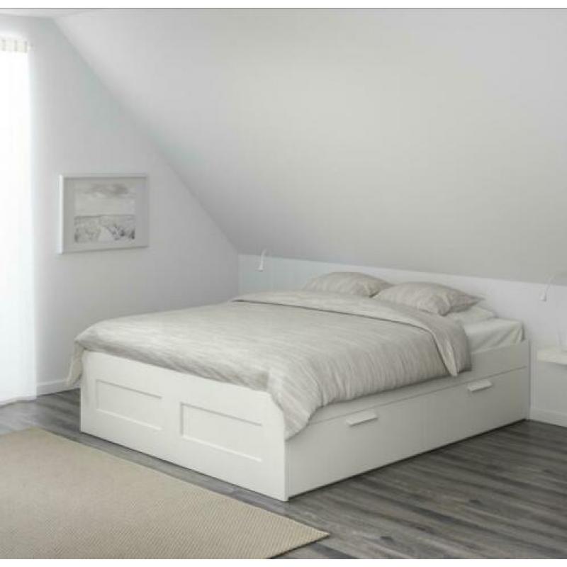 Ikea Brimnes bed met lades