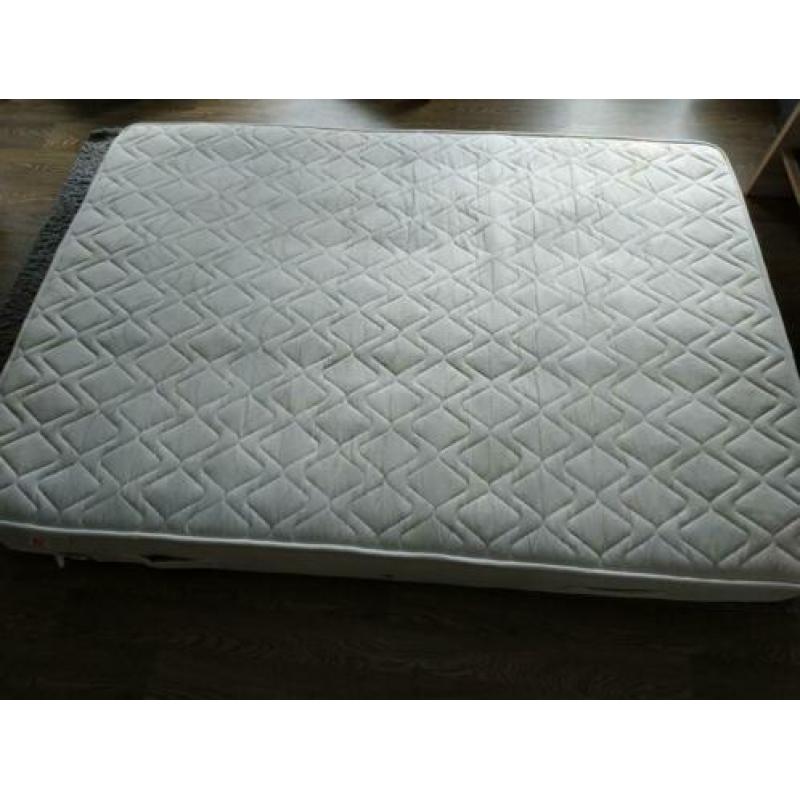 Used Mattress with bed in good condition.