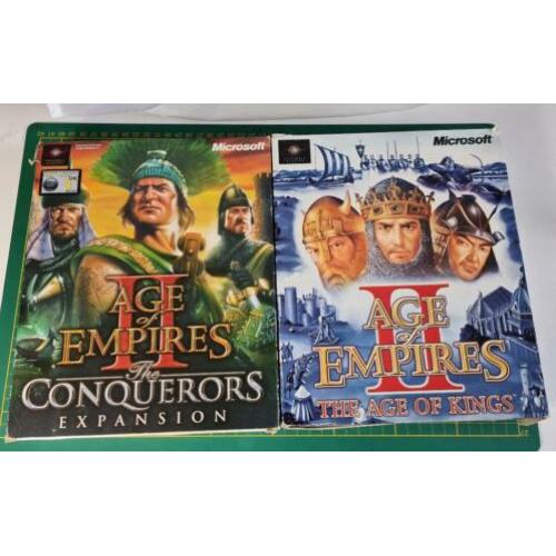 Age of Empires II + addon PC Big Box