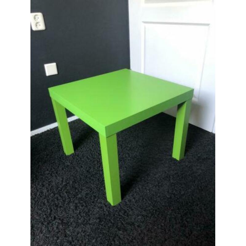 Ikea bijzettafeltje groen
