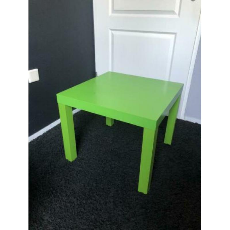 Ikea bijzettafeltje groen