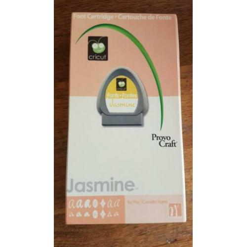Cricut cartridge. Jasmine