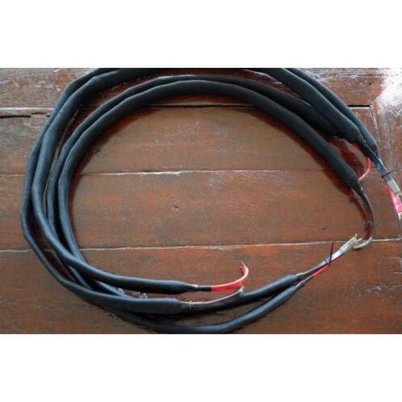 Prana Wire Cosmos Series speaker cables Spade-Spade 2 meter