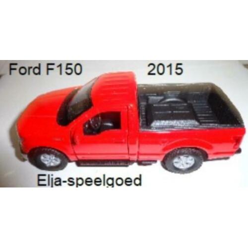 NIEUW 1:32 Ford F 150 Regular Cab (2015 ) modelauto Rood
