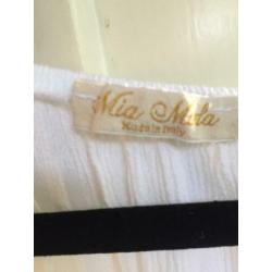 Mila Mola Prachtige witte blouse mt M